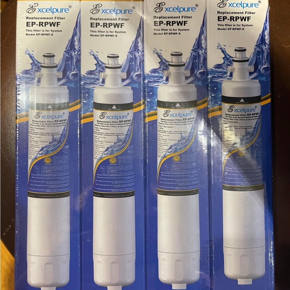 🆕 Four EP-RP WF Water FILTERS for GE Refrigerator- BRAND NEW- unopened